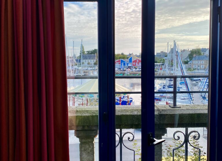 Chambre vue supérieure port Hôtel Restaurant K'loys Paimpol